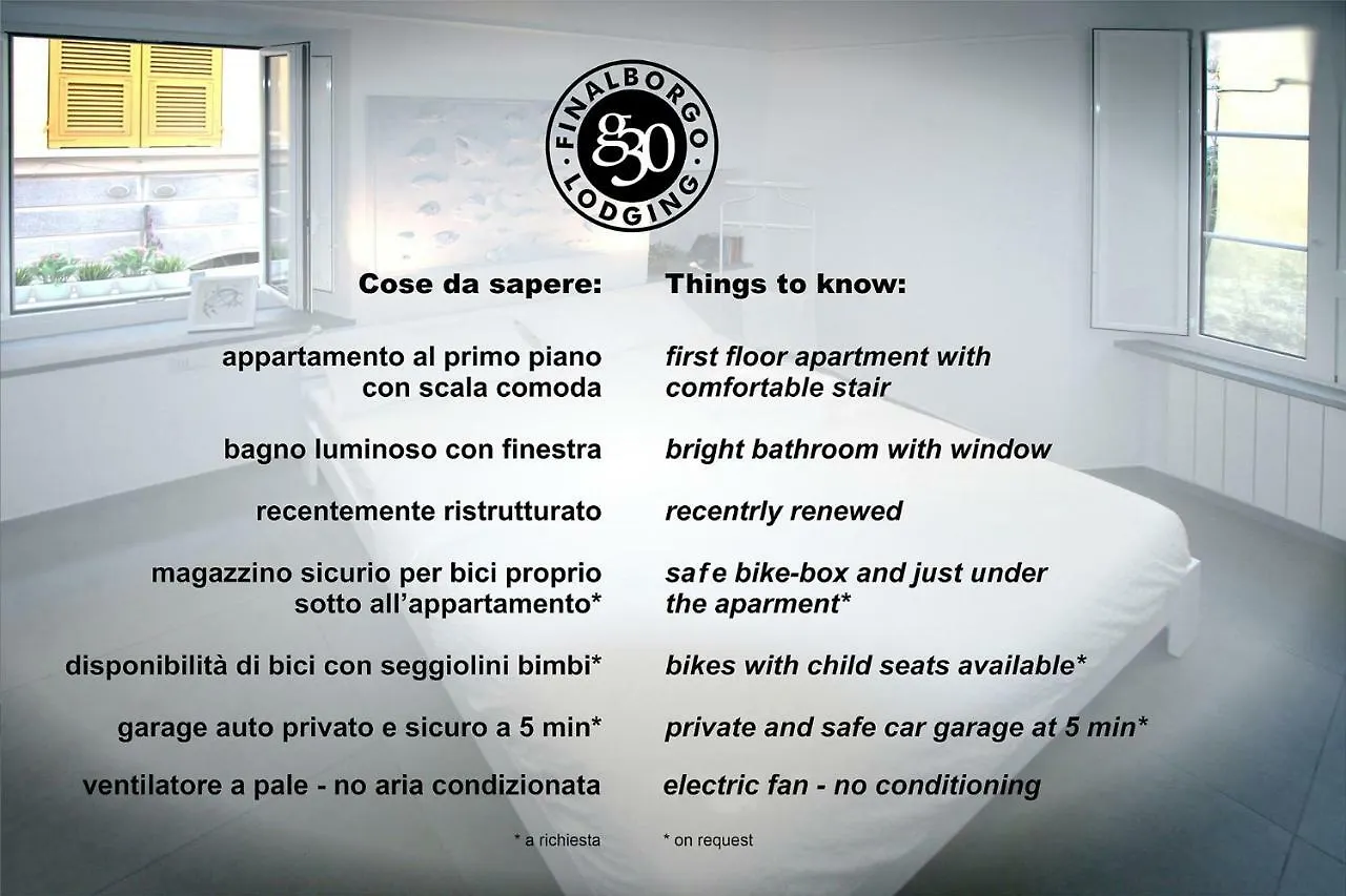 G30 Finalborgo Lodging'N Bike Box